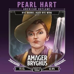 Pearl Hart Rye Wine fra Amager Bryghus American Outlaws
