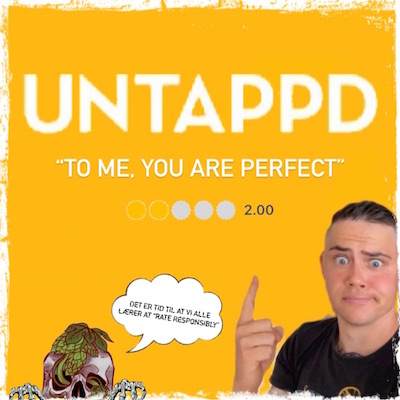 “Untappd – To Me, You Are Perfect “2,00/5,00”